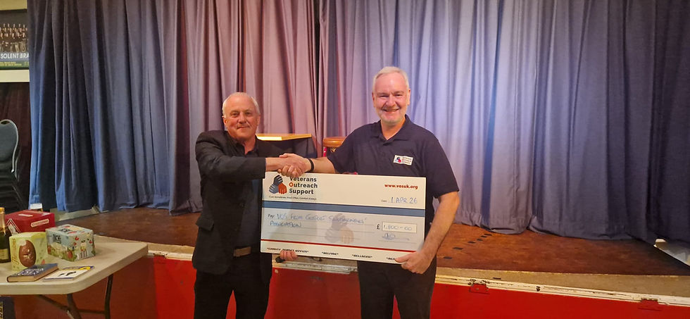 VoS Cheque Presentation