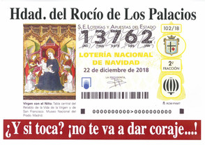 Disponible Loteria de Nuestra Hermandad