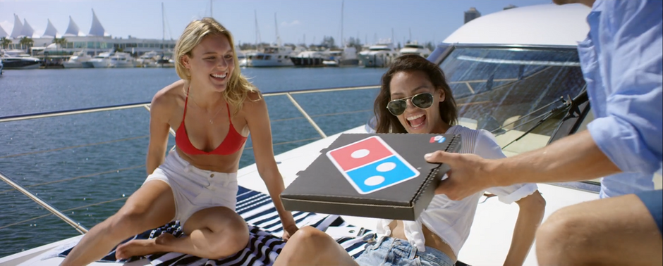 Shooting from Choppers for Dominos