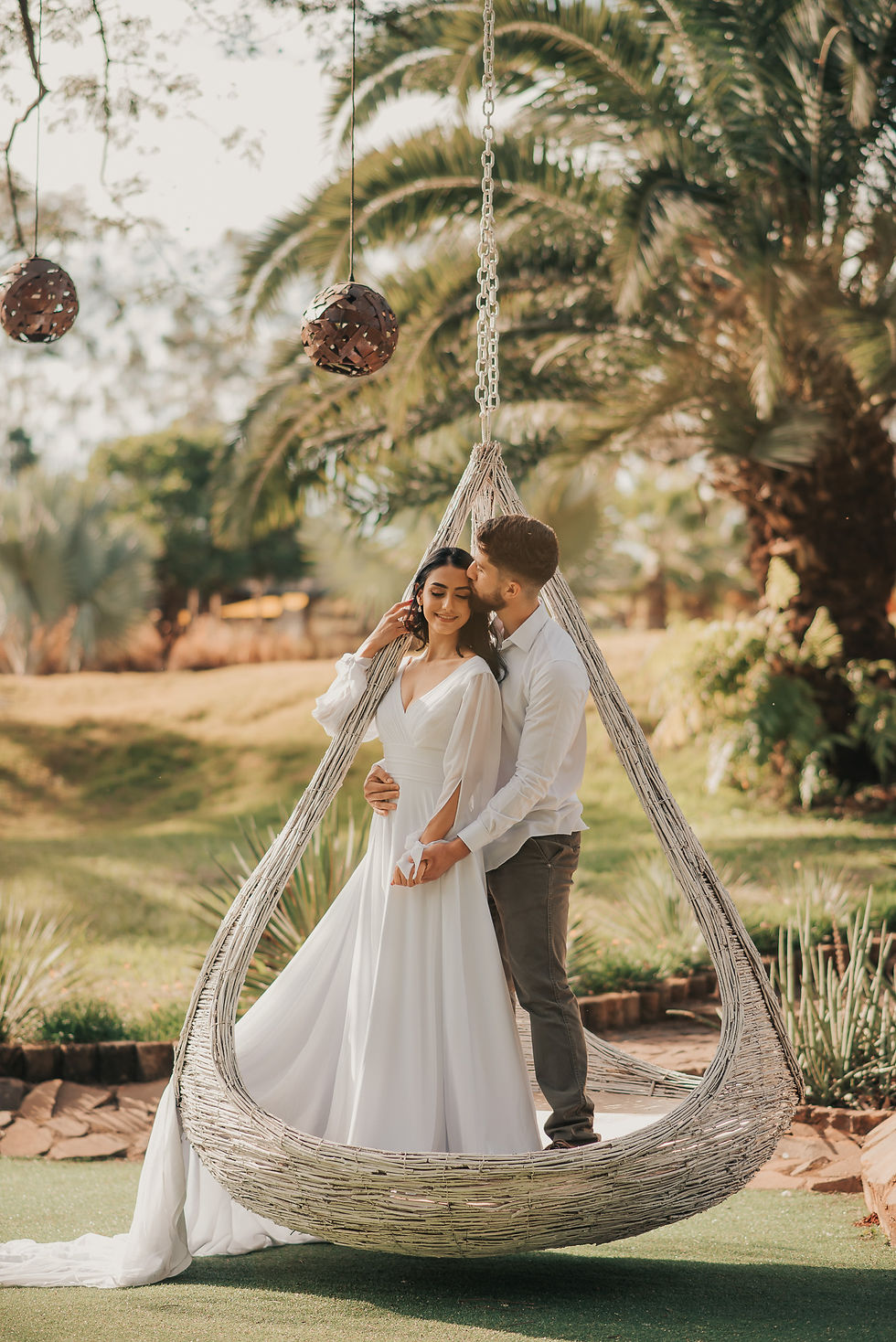 ensaio prewedding eden garden spa fotografia maringa girassois lago casamento