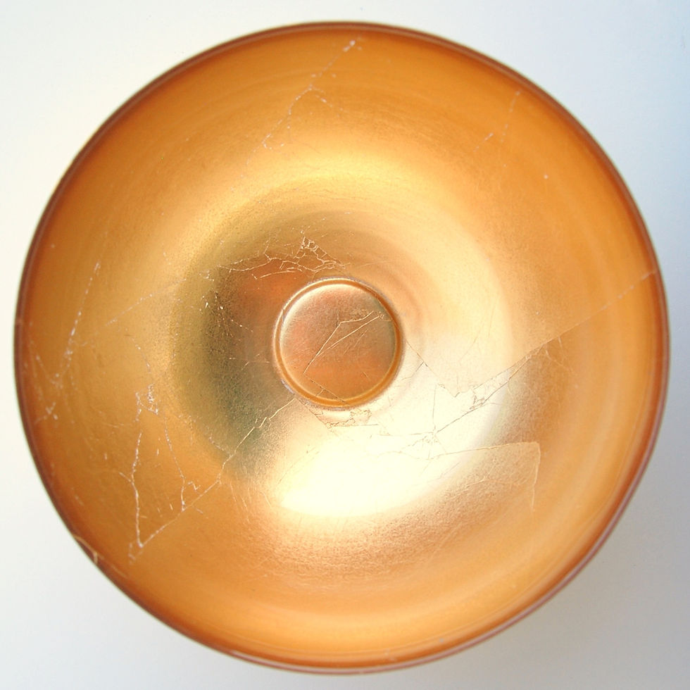 Miniatura: GILT PREMIERE Gold Gilded 8" Bowl