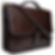 Hidesign Harrison Buffalo Leather Laptop Briefcase