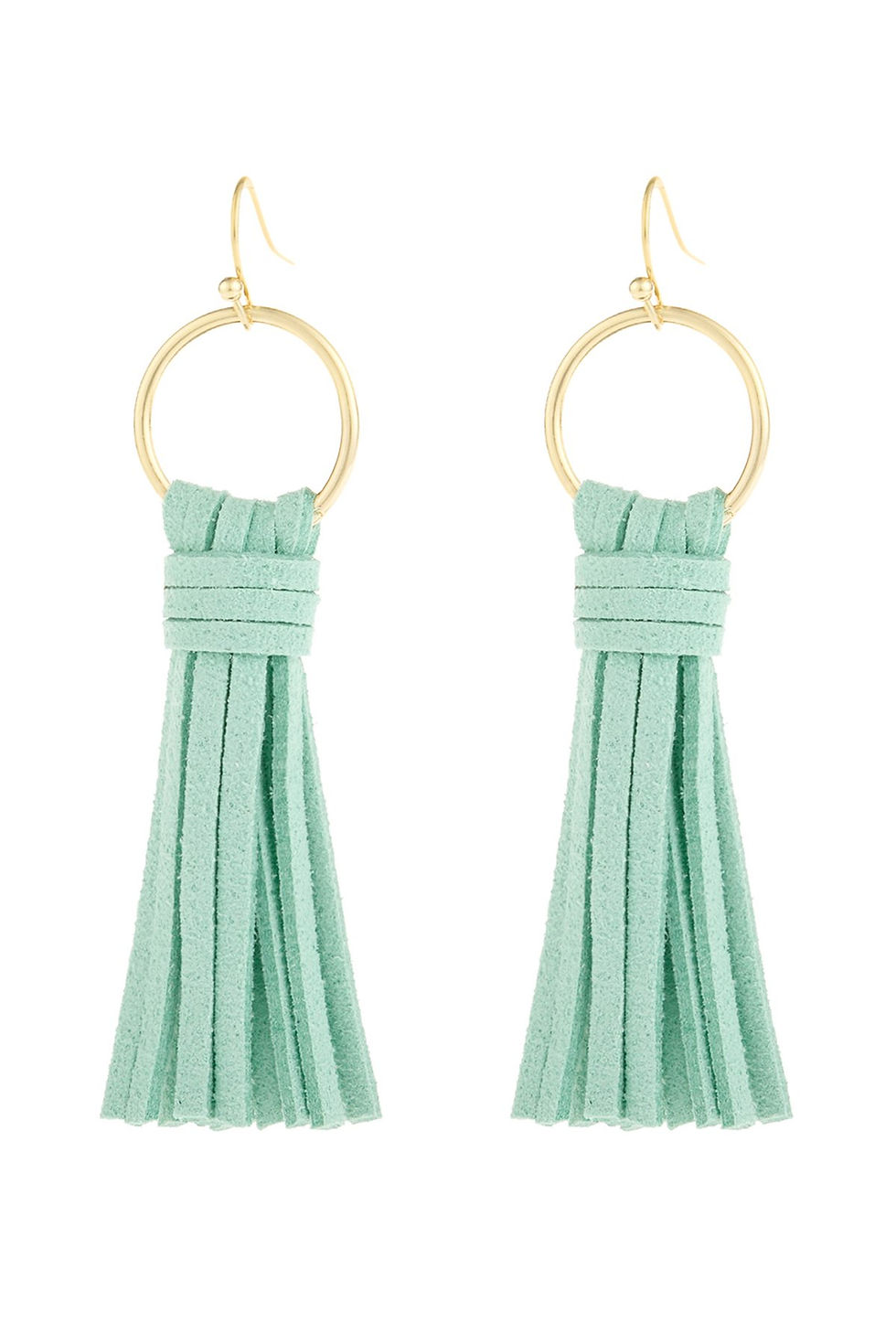 Miniatura: Hde2999 - Leather Tassel Earrings