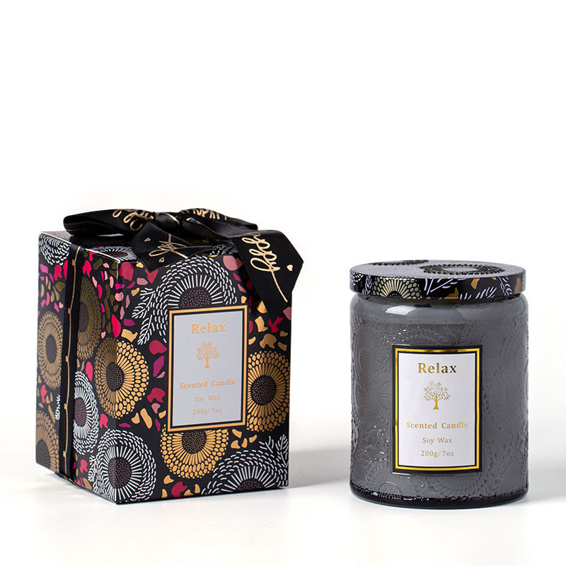 Miniatura: Long Burning Time Scented Candle With Gift Box Candles Gift Sets