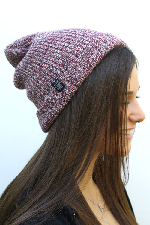 Miniature : WKND Label Beanie (Burgundy)