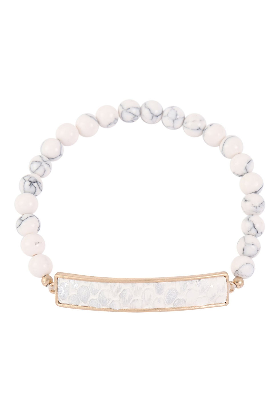 Miniatura: Animal Print Bar With Beaded Stone Bracelet
