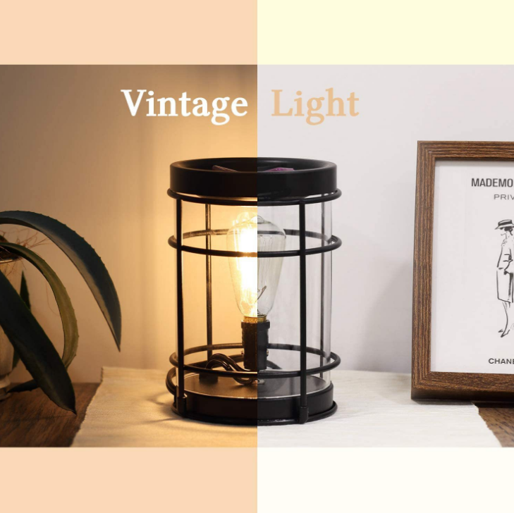 Thumbnail: Iron Retro Aromatherapy Candle Essential Oil Lamp