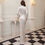 Miniatura: Edith High Neck Cocktail Dress
