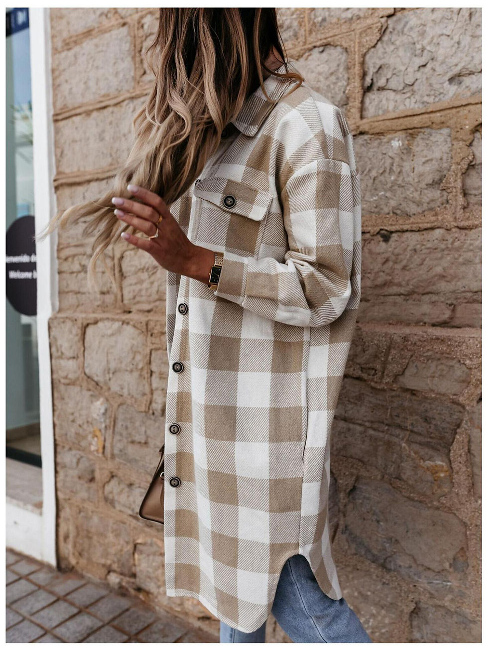 Miniature : JY040 Fall and Winter Clothing Women Long Coats for Ladies Woman Plus Size Coat