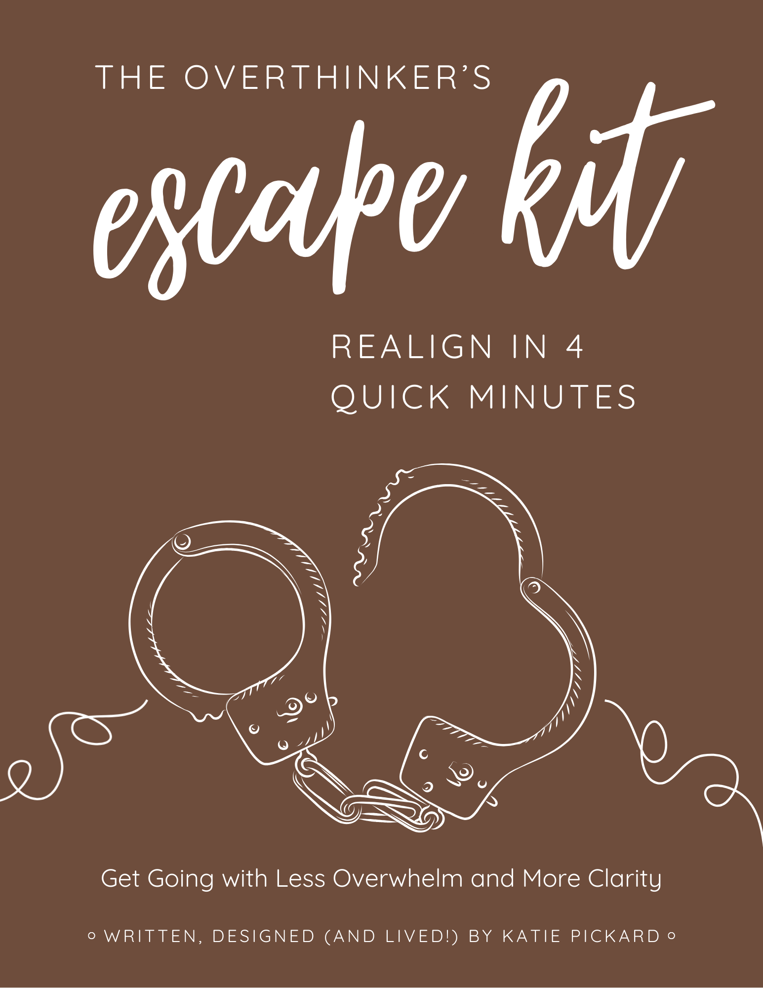 The Overthinker’s Escape Kit: Realign in 4 Quick Minutes