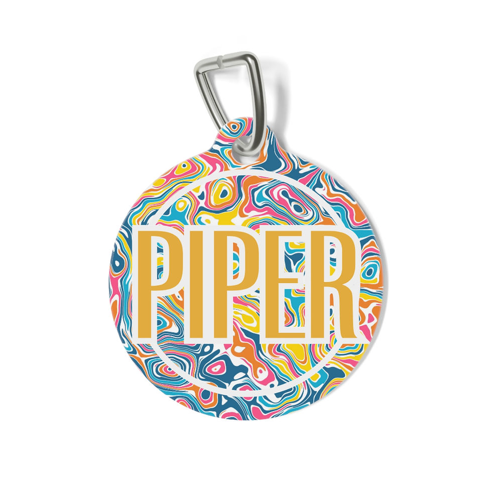 Wag Waves Pet Tag