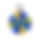 Thumbnail: Sunburst Pop 2 Pet Tag