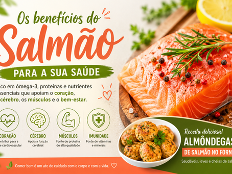 A importância de incluir salmão na alimentação