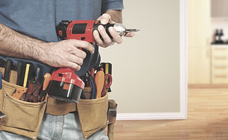 Man Using Drill