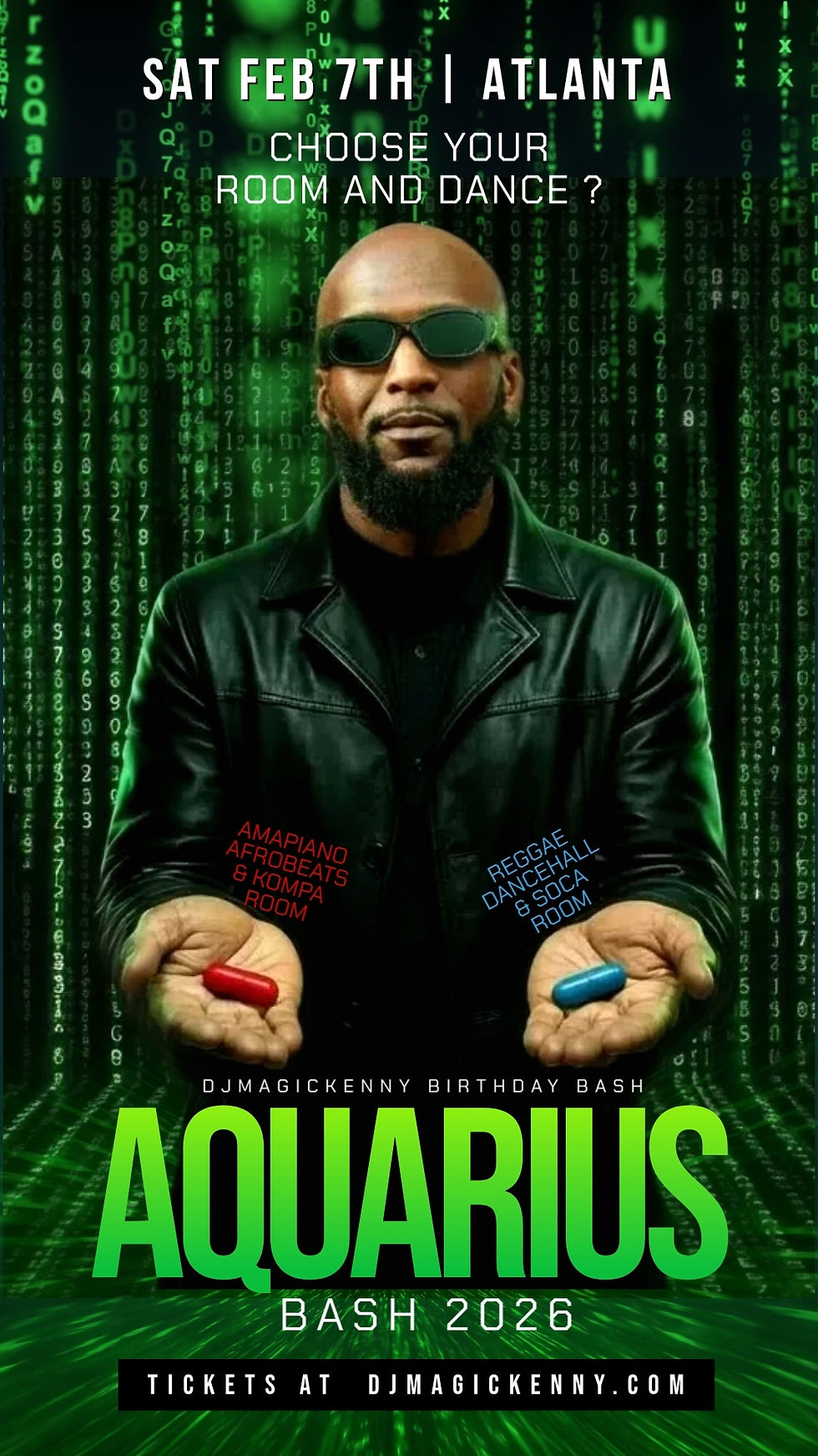 DJMAGICKENNY BIRTHDAY BASH (2 ROOMS 1 PARTY)