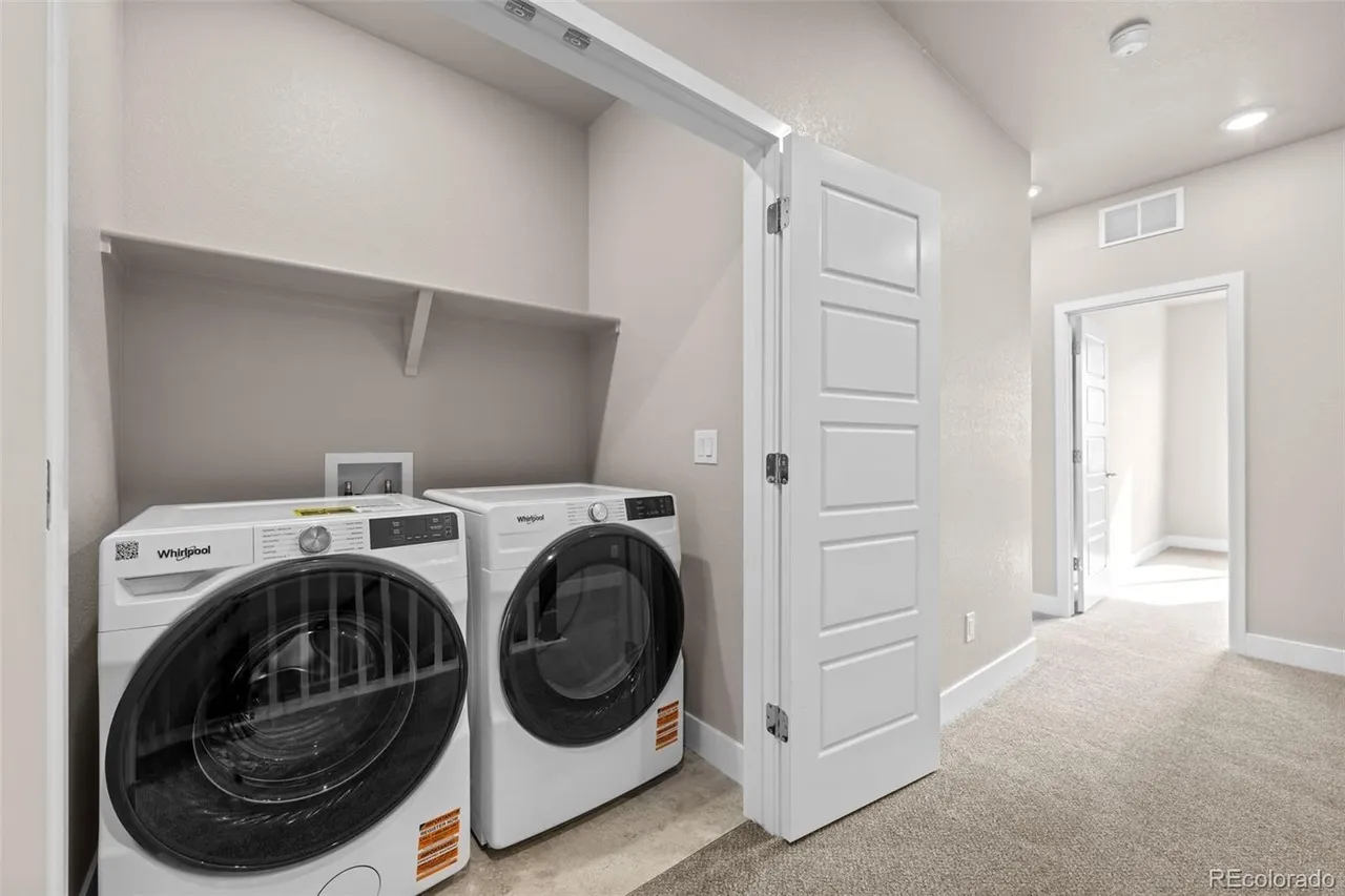 Laundry area