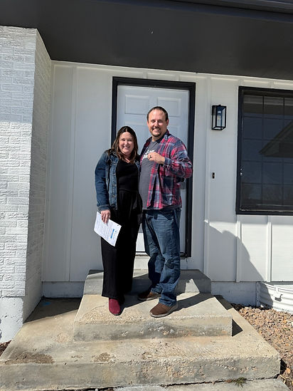 Homeowners with key