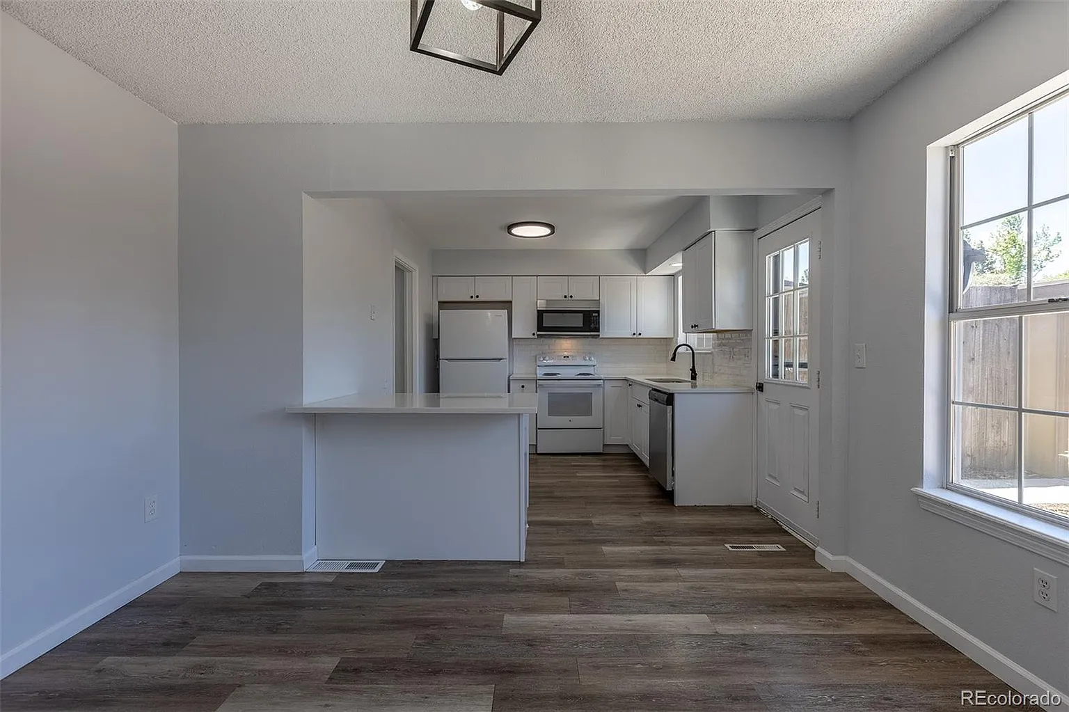 dining area & kitchen 