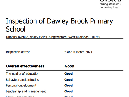 Celebrate our successful Ofsted Inspection!