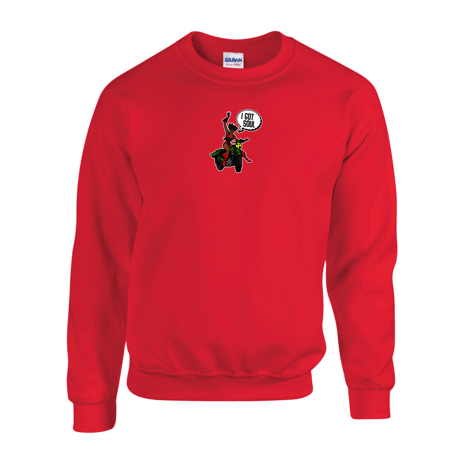 Adult POP ART Small Logo Sweatshirt