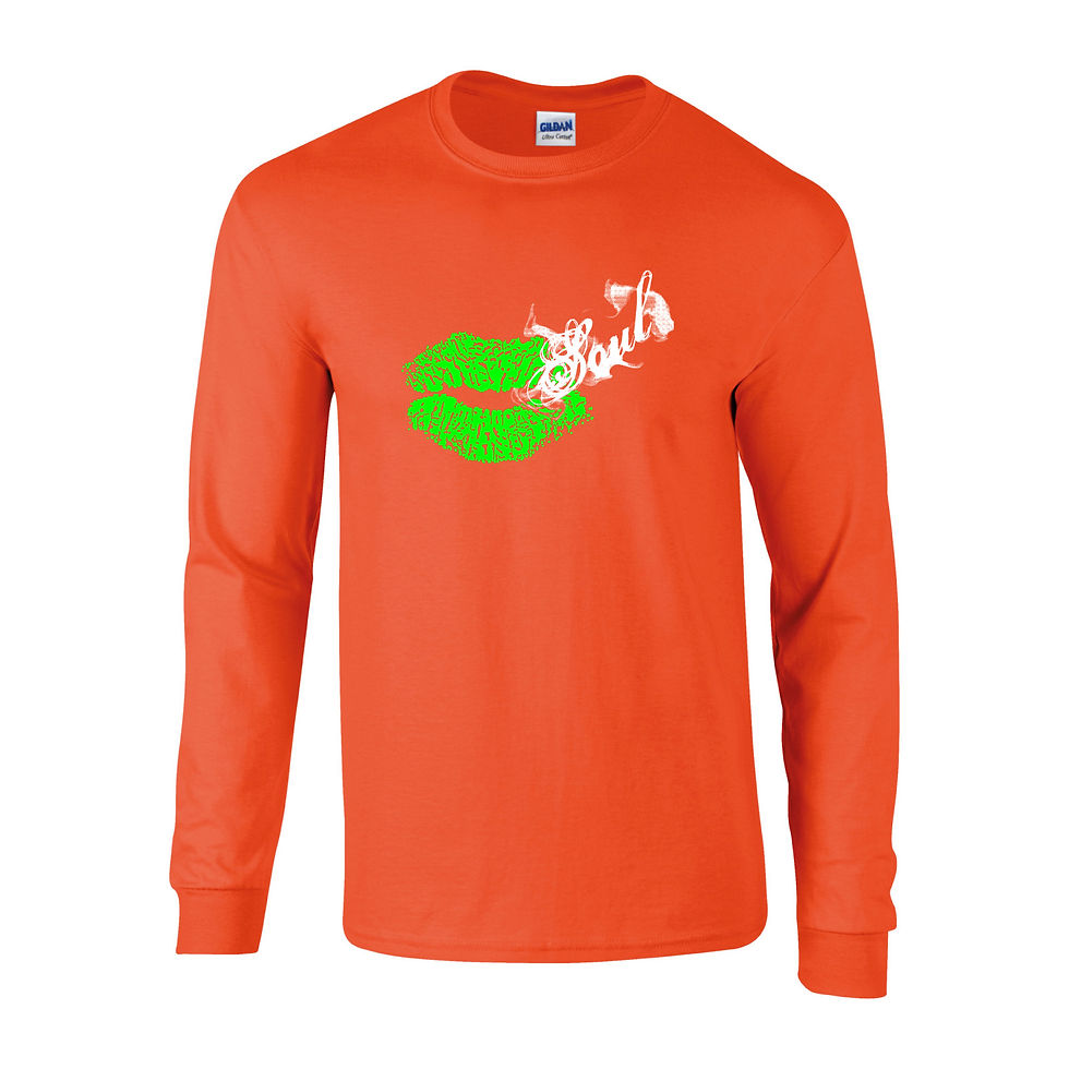 Thumbnail: Adult LIPS Logo Long Sleeve TShirt