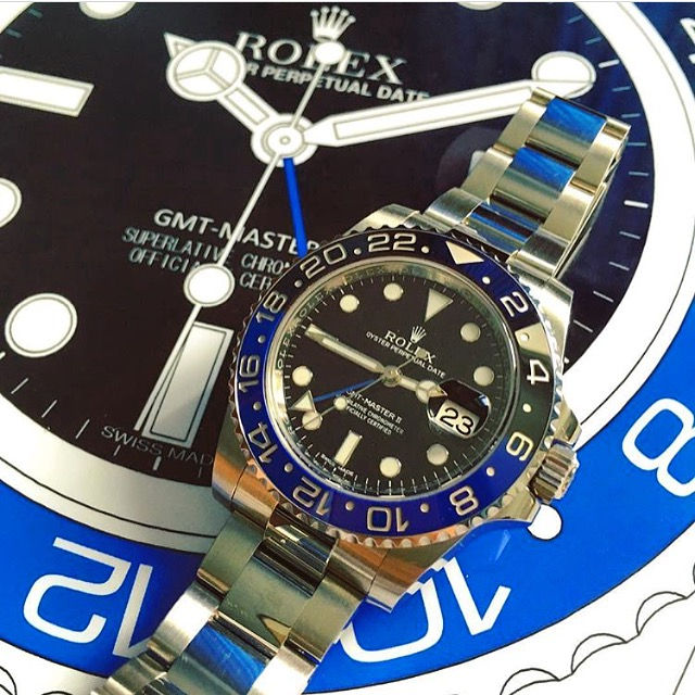 Thumbnail: Rolex GMT MASTER II 116710BLNR