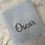 Thumbnail: Personalised baby cellular blanket 