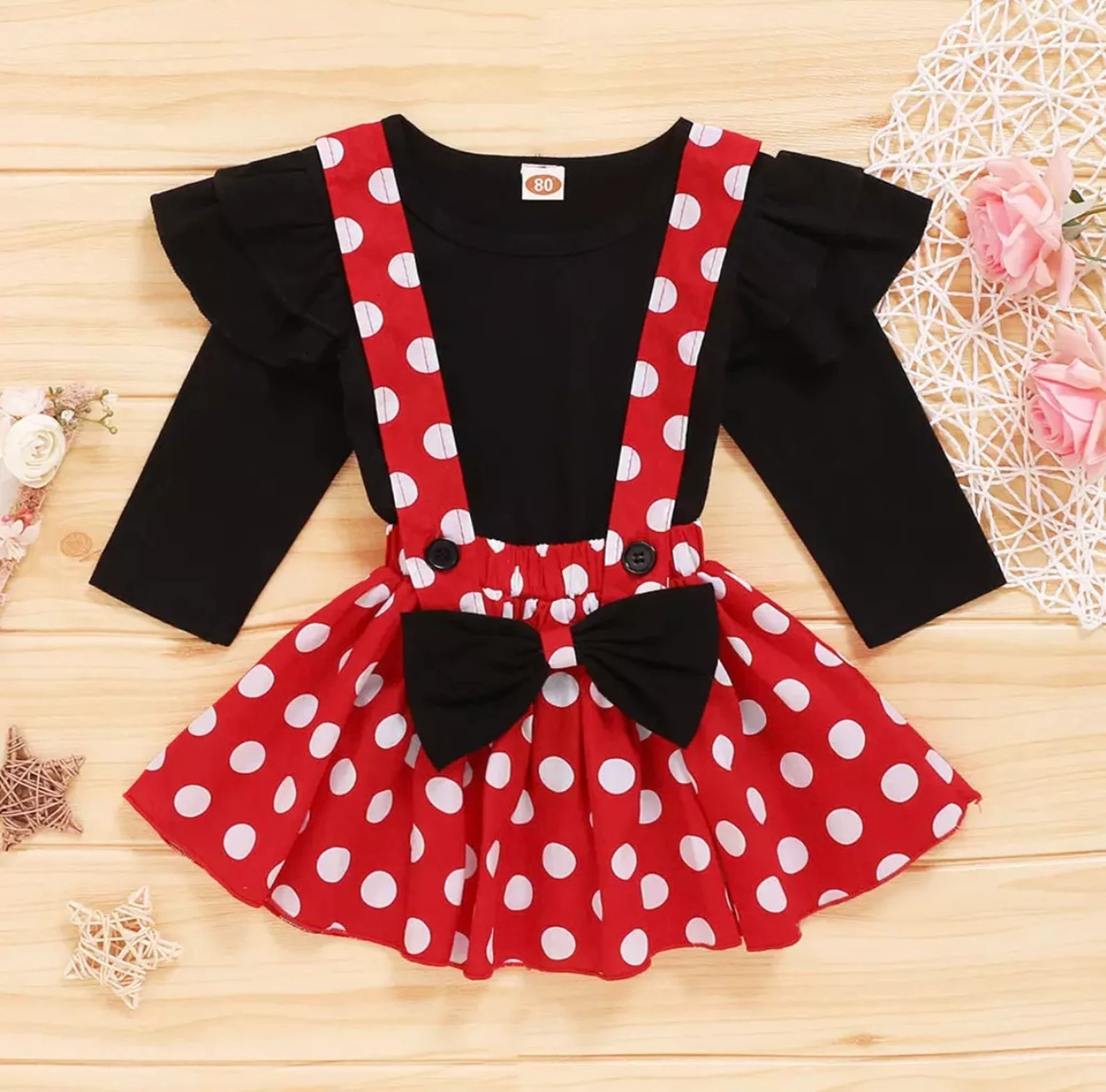 Minnie mouse 2 piece outfit 2025