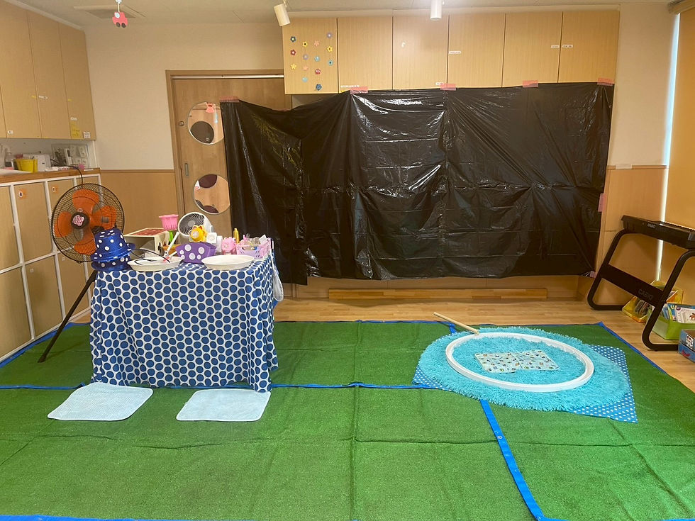 ジャンプしながら喜んでくれる子供たちの笑顔が沢山みれました。