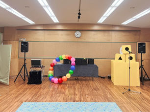 京都市山科区の幼稚園でサイエンスショー|子育て支援事業
