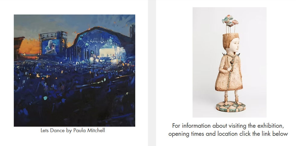 June 2025 A Magical Experience for Asya Dudko - First Exhibition as an ASWA Artist