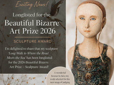 Longlisted for the Beautiful Bizarre Art Prize 2026 – Sculpture Award