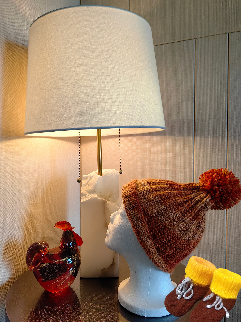 Thumbnail: ✨ Beloved Hand-Knitted Baby Gift Set! ✨ Adorable, Colorful Baby Hat & Booties