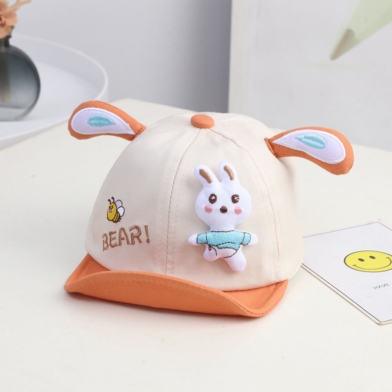 Thumbnail: Cute Thin Rabbit Cartoon Colorful Baby Mesh Bucket Hat