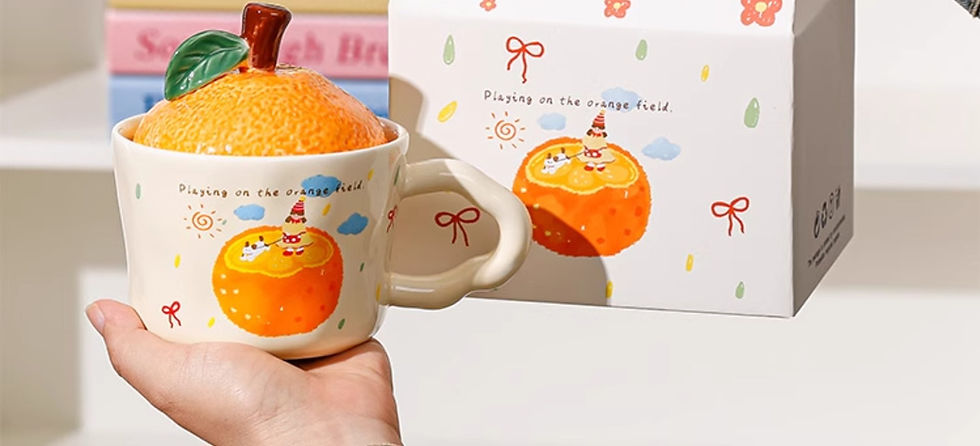 Thumbnail: Peel & Sip Orange Coffee Mug/Tea Cup