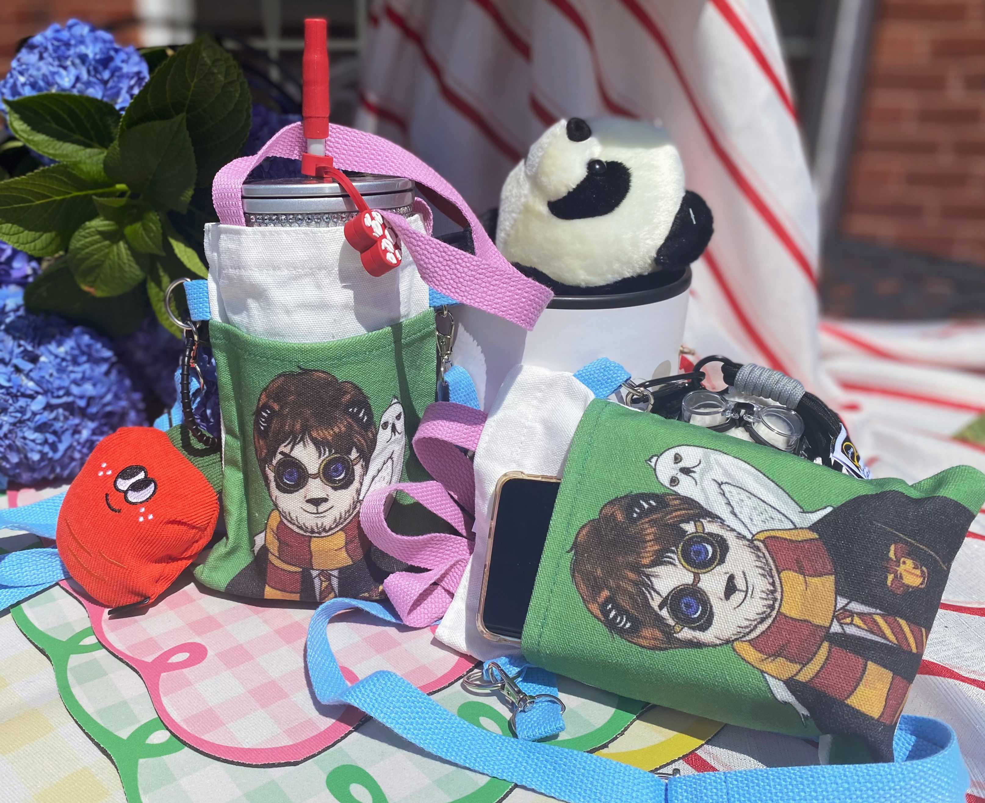 Magical Panda Enchanter with One Surprising Bag Accessory