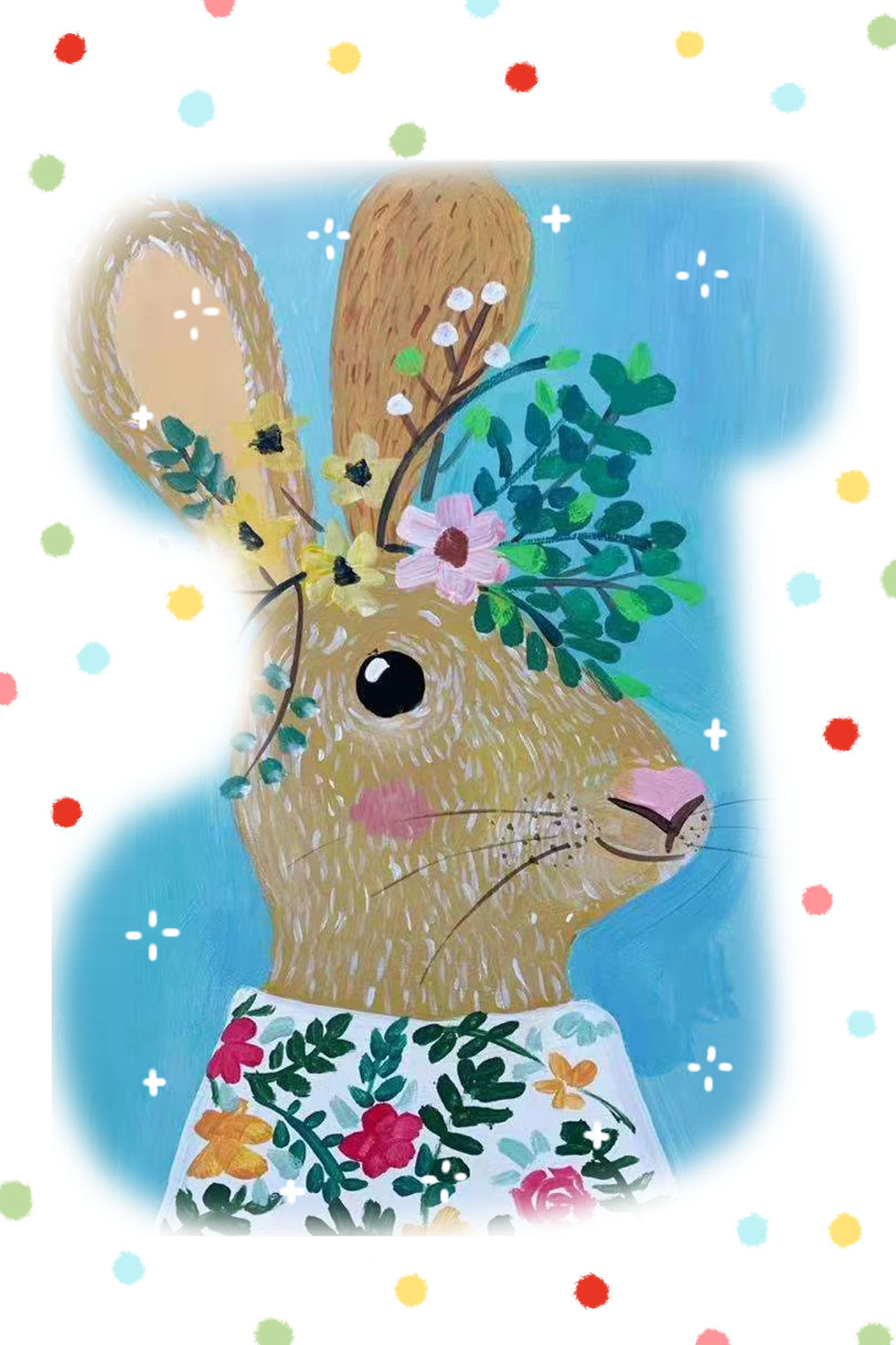 Panda Family Bright Eyes Bunny IP