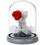 Thumbnail: Panda with Rose and Feathers Display Case