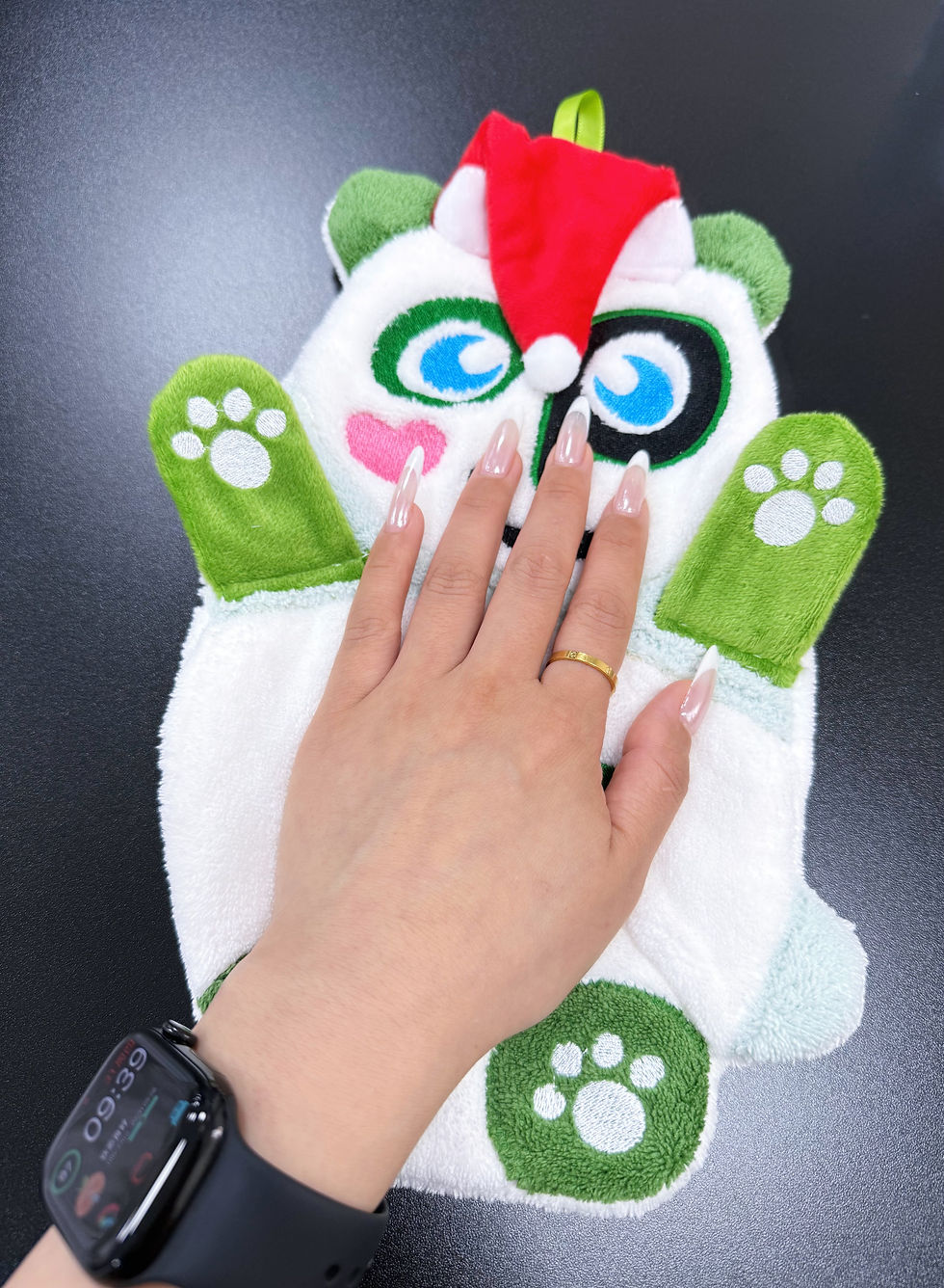 Thumbnail: Panda Kitchen & Dining Hand Towel Ultra Absorbent Coral Fleece