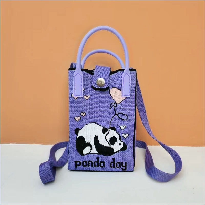 Panda baby day phone bag
