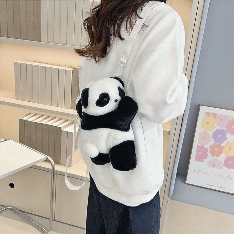 Panda Back pack Bag with watermelon