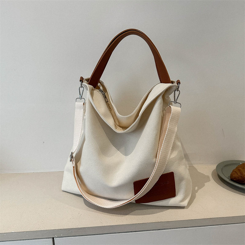 Thumbnail: Panda Black & White Audrey Hepburn style causal Tote Bag