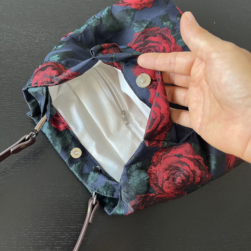 Thumbnail: Vintage-Style Handcrafted Rose Bag