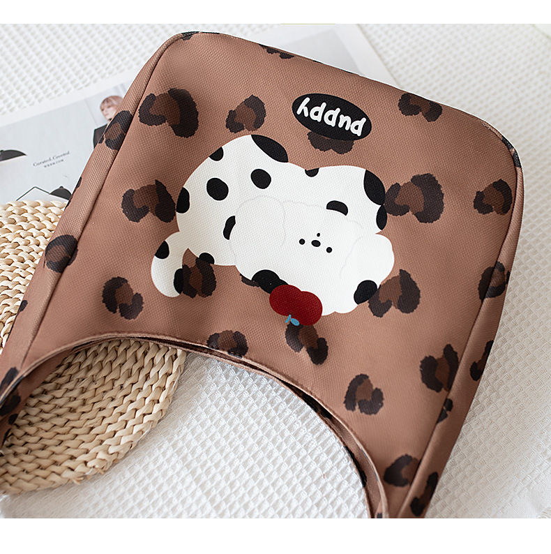 Thumbnail: Standout Brown happy panda handbag