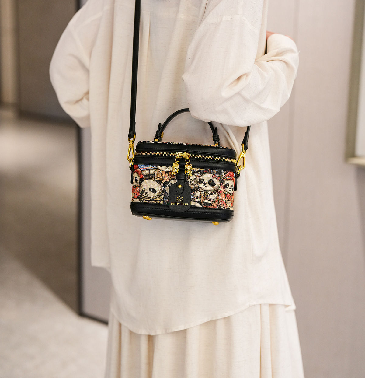 Panda doctor style bag