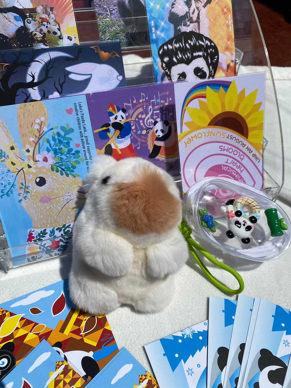 Thumbnail: Chill Out in Style with Our Furry Capybara Mini Purse