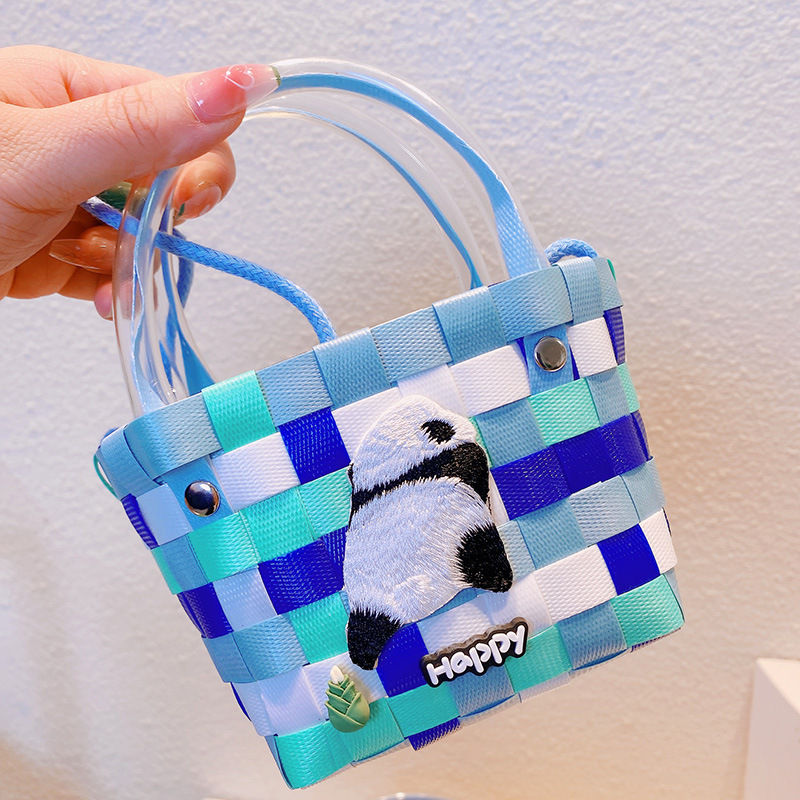 Thumbnail: Mini Woven Bag for phone and makeups
