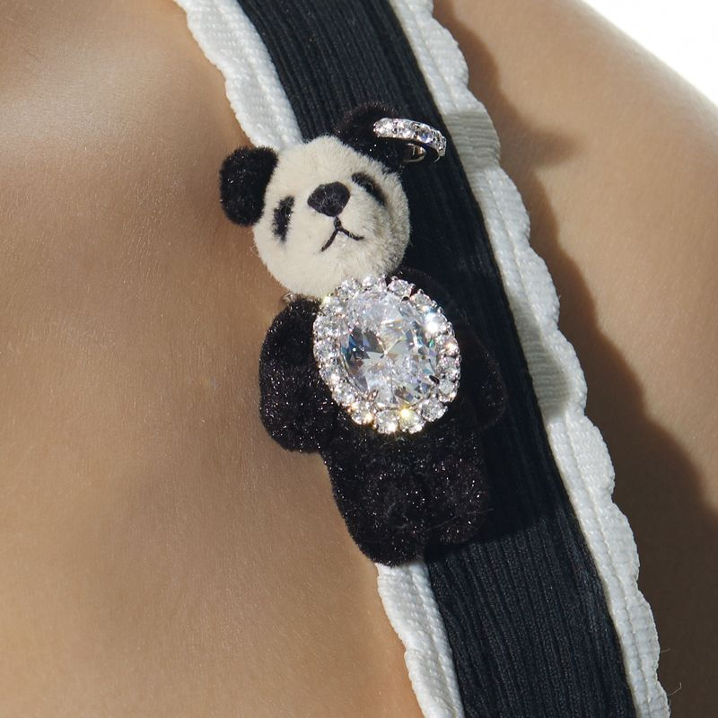 Thumbnail: Pearl Diamond Necklace, which also transforms into a brooch