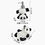 Thumbnail: Creative Panda Soap Box and 1 Lotion Bottle Ceramic Soap Dispenser