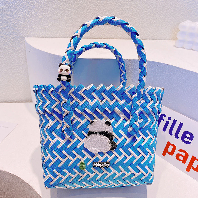 Thumbnail: Romantic Woven Bag for picnic and beach